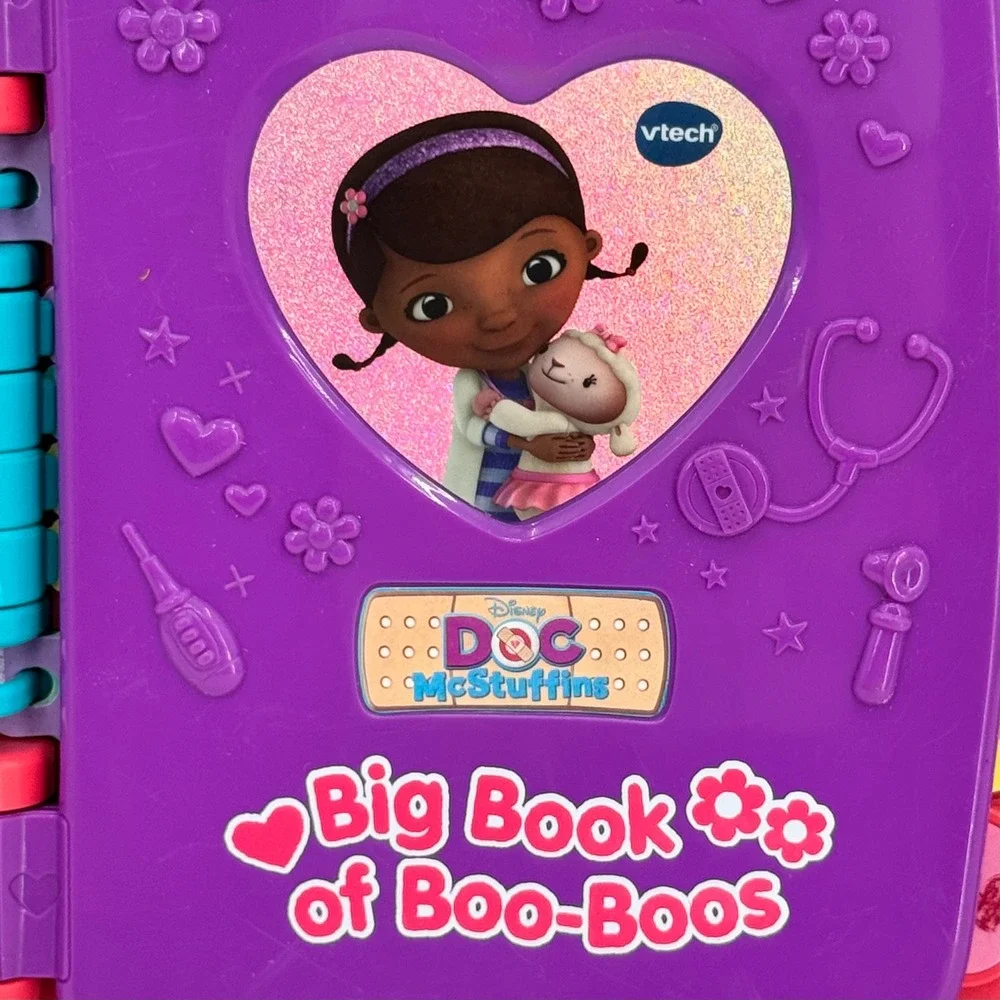 VTech Doc McStuffins Big Book of Boo-Boos Kids Interactive Learning Toy Disney